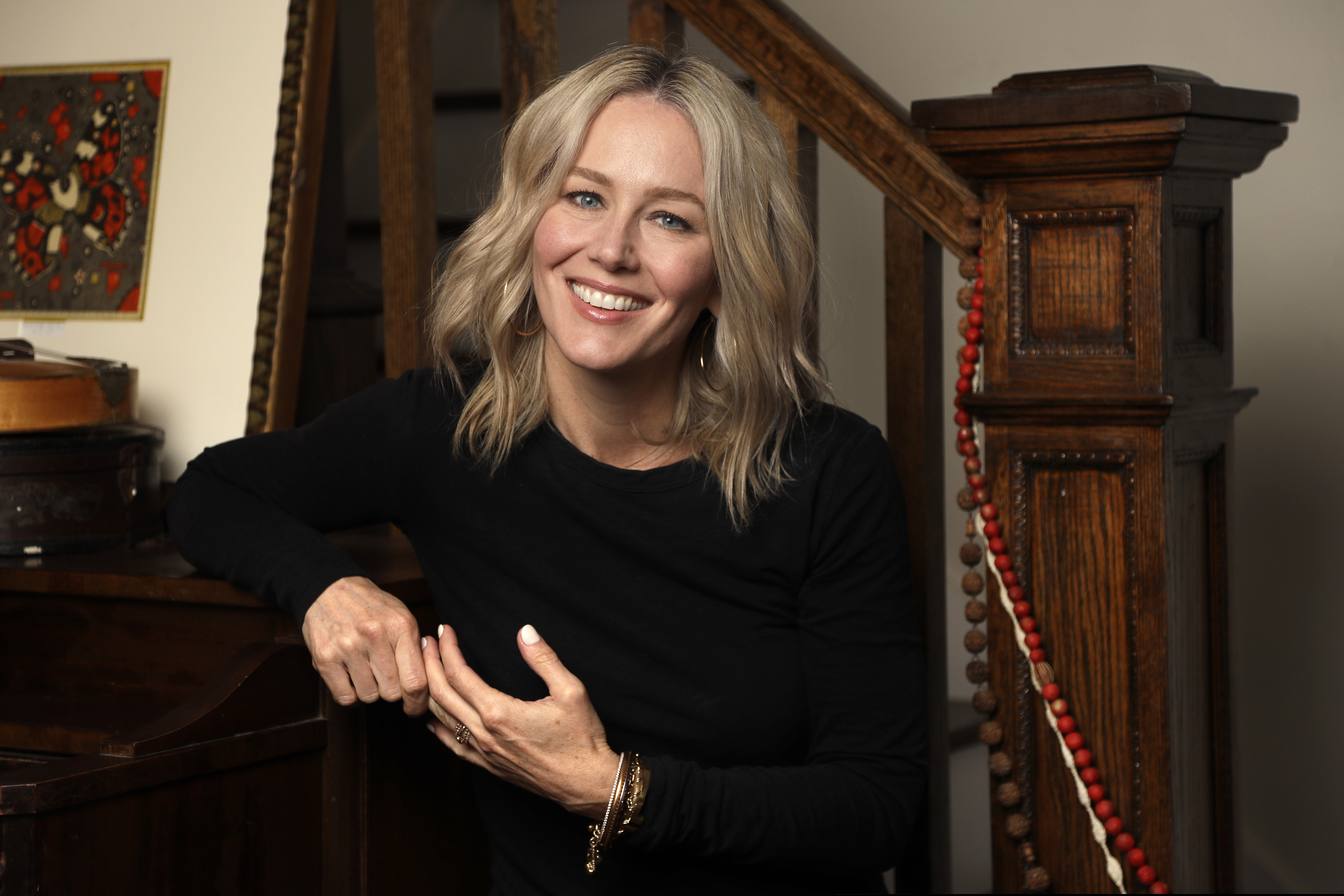 Singer-songwriter Allison Moorer in Nashville, Tenn. to promote her memoir, "Blood," and her album of the same name.