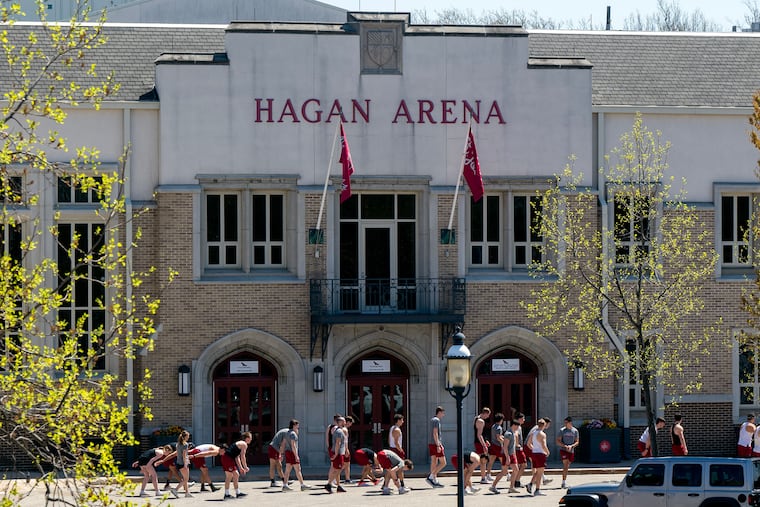 St. Joe's new beer will be available next season at Hagan Arena.