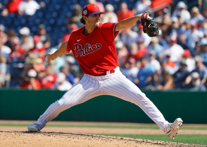 Pitcher Felle Phillies spring training: Bailey Falter isn’t forgetting where he came ...