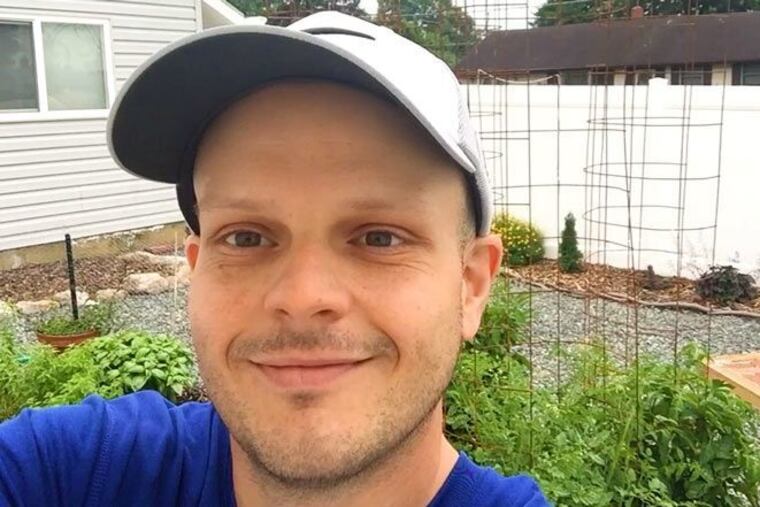 Ray DelVecchio is a South Jersey resident who started an organic vegetable garden in his backyard in 2015.