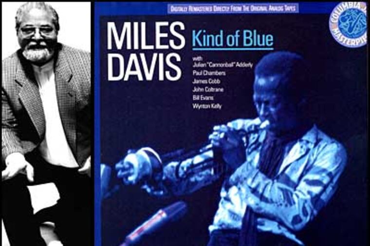 Drummer Jimmy Cobb (left) is the only musician still living who played on the two 1959 sessions that comprise the Miles Davis classic "Kind of Blue." Cobb is paying a rare visit to Philadelphia to open the Kimmel Center''s season-long tribute to the album's 50th anniversary.