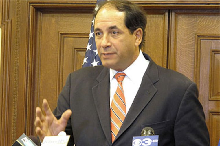 State Sen. Joseph Vitale, a sponsor of the bill to reorganize the system, at a news conference Thursday. (AP Photo)