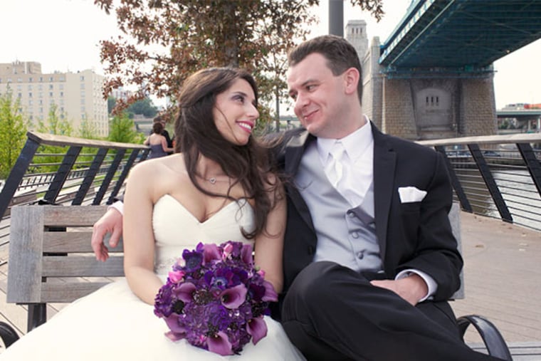 Stephanie Fine and Tim Hampson (Photo by Candice Z Photography)