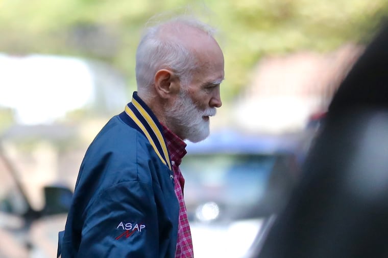 Stephen Shutt outside his Fairmount home in October 2018.