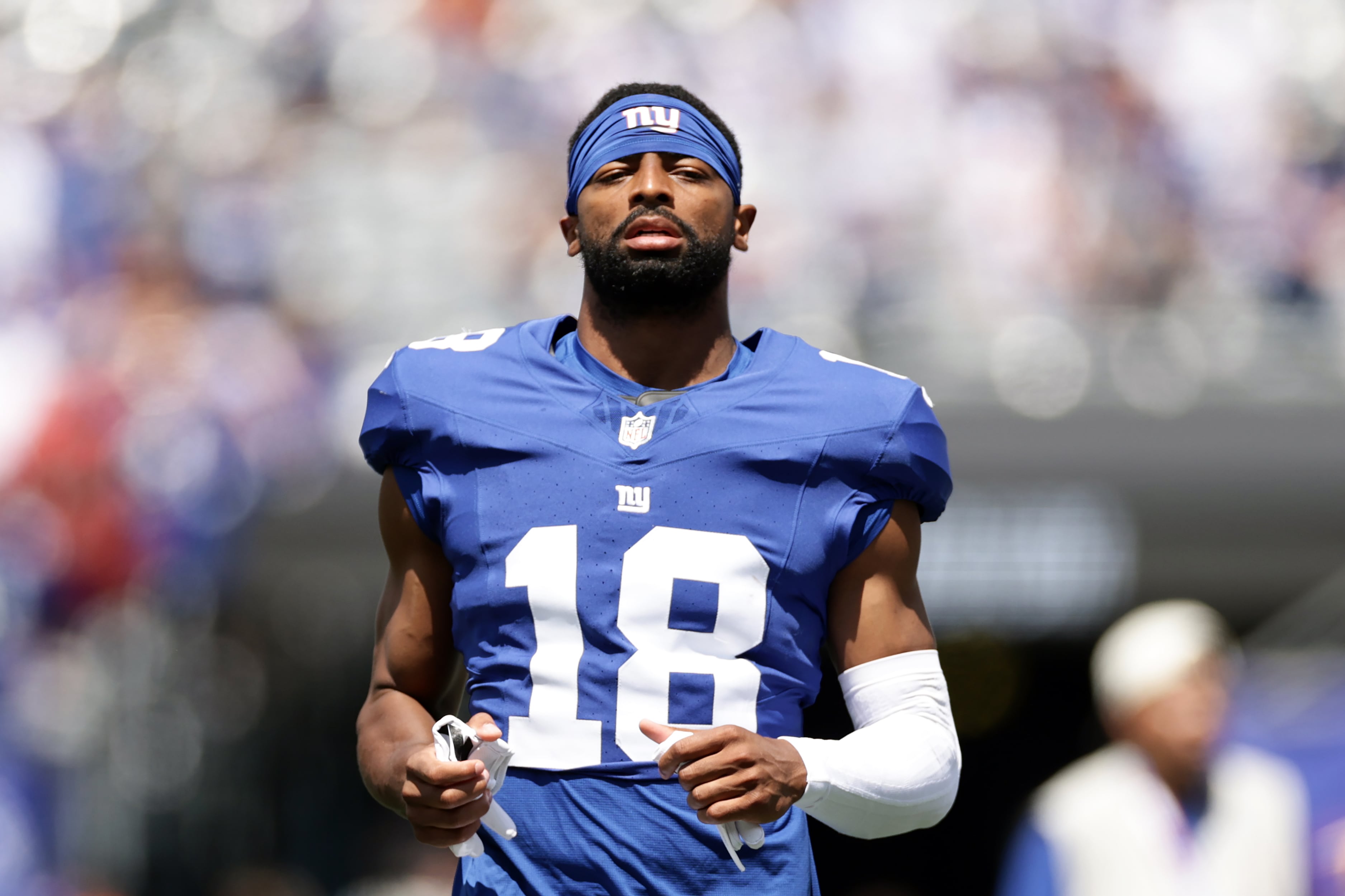 Giants release their longest-tenured player, wide receiver Darius Slayton