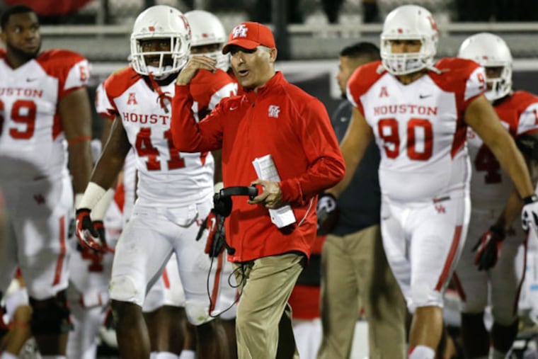 Houston head coach Tony Levine. (John Raoux/AP file)
