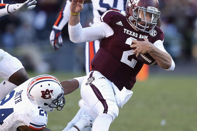 Johnny Manziel is one of the underclassmen headed for the NFL draft.