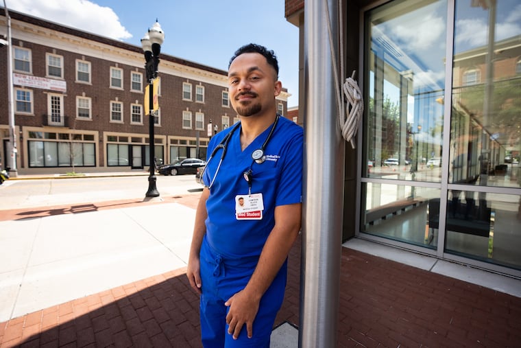 Cam'Ron Klotz at Cooper Medical School of Rowan University, in Camden N.J., Aug. 26, 2025.