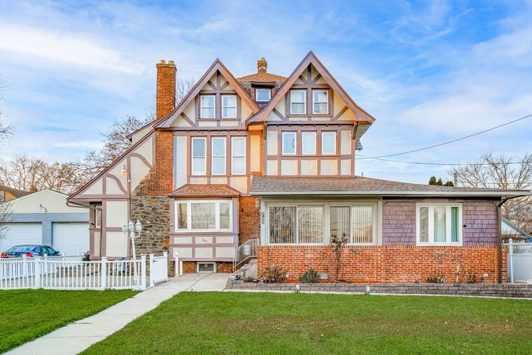 The three-story Norwood house was built in 1910.