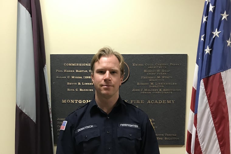 Volunteer firefighter Sean DeMuynck served with the Penn Wynne-Overbrook Hills Fire Co. from August 2019 until his death in the line of duty on July 4, 2021.