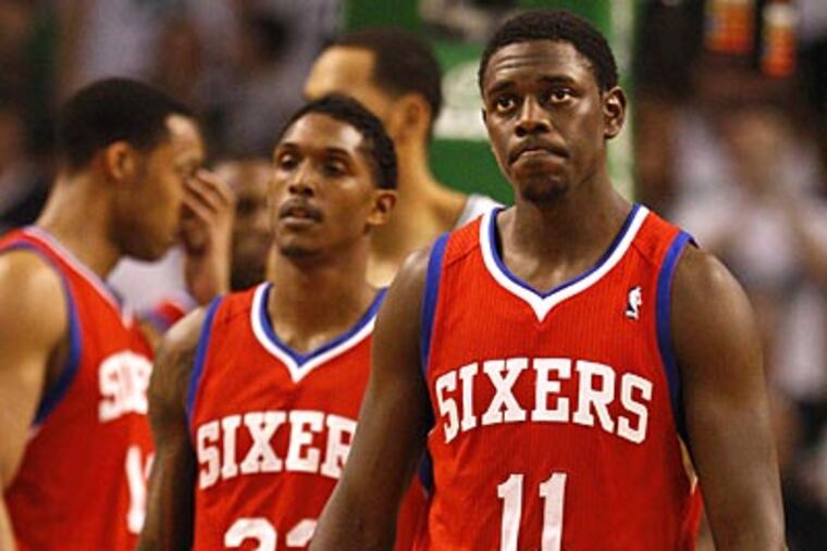 The Sixers were eliminated from the playoffs by the Celtics after a loss in Game 7. (Ron Cortes/Staff Photographer)