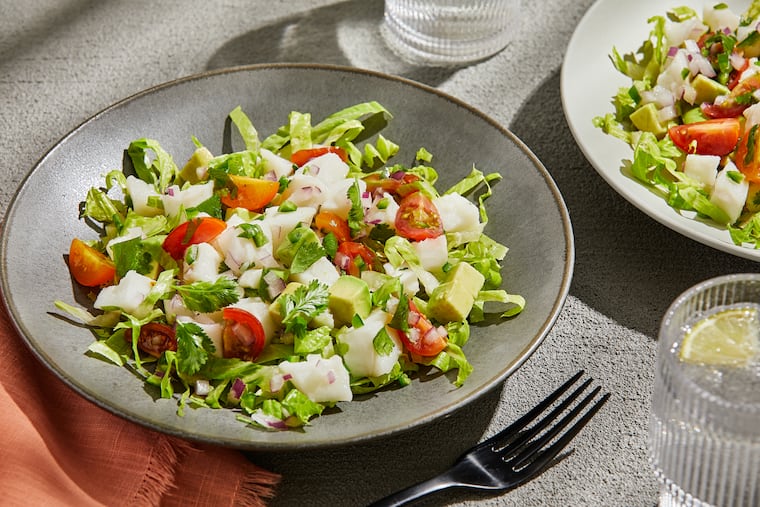 Halibut Ceviche With Tomato and Avocado.