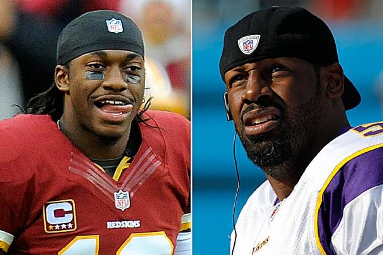 There's no other explanation for why Donovan McNabb thinks that anything Robert Griffin III does is any of his business. (AP file photos)