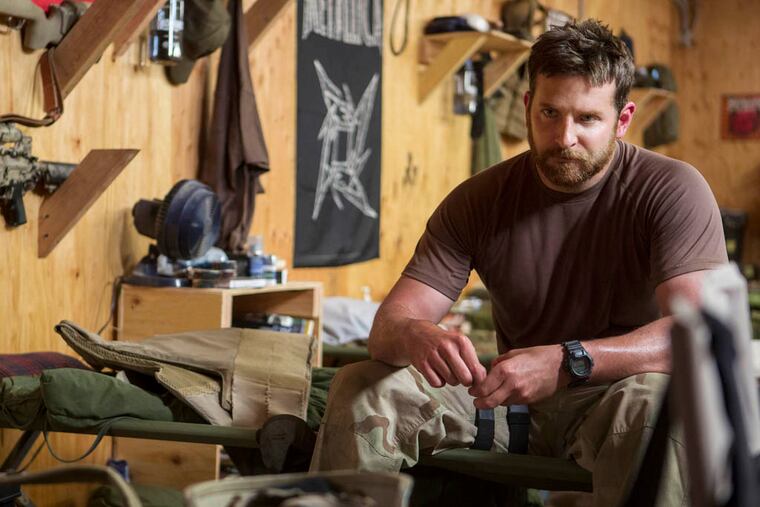 Bradley Cooper appears in a scene from "American Sniper." Cooper was nominated for an Oscar Award for best actor on Thursday, Jan. 15, 2015, for his role in the film. (AP Photo/Warner Bros. Pictures, Keith Bernstein)