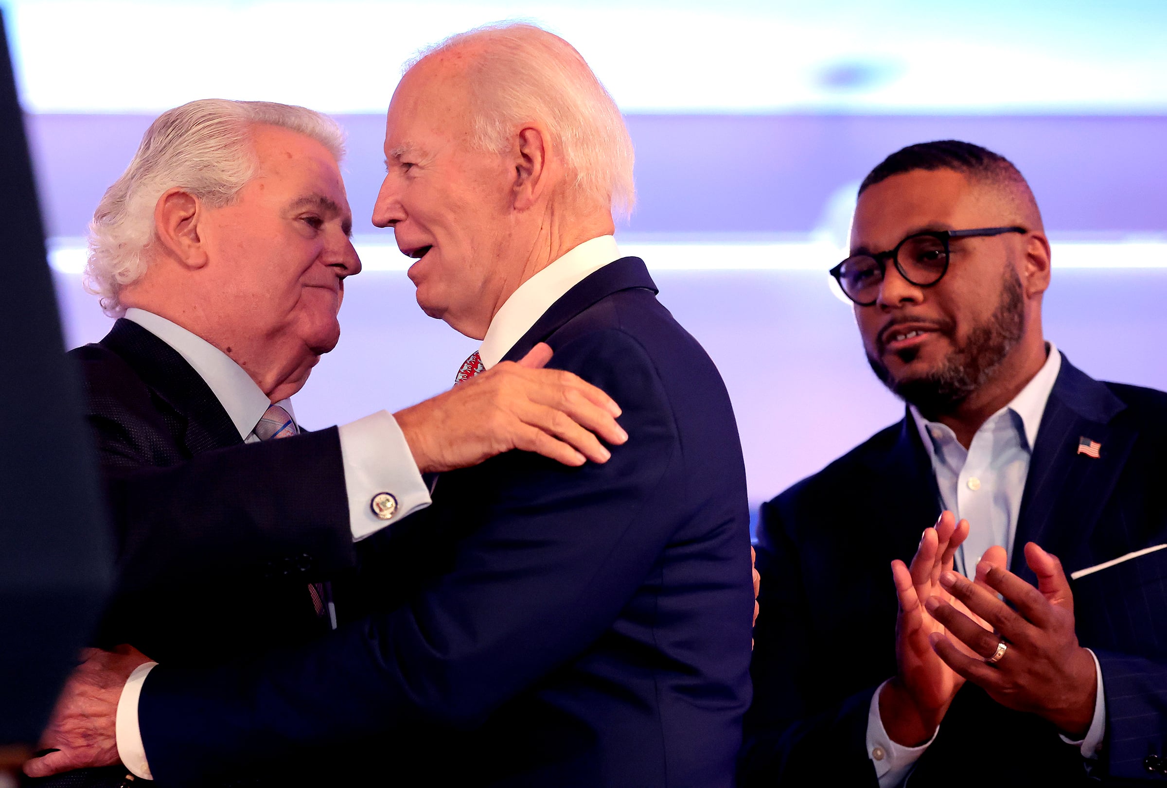 Former President Joe Biden was in town to rally with Gov. Josh Shapiro, Philly Dems — and Big Dom