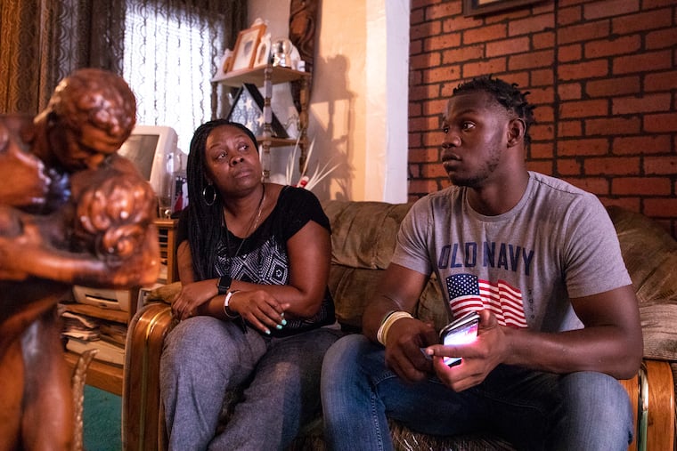 Nasair Boston-Epps, a star Philadelphia public school rugby player, was recently told by the Army that a surgery he needed to save his life after being wounded by a stray bullet has disqualified him from serving. His mother, Quiana Boston, is helping him appeal the decision.