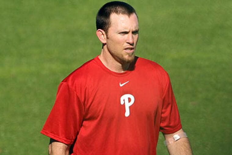 Phillies closer Brad Lidge converted 22 of his final 24 save opportunities last year. (Yong Kim/Staff file photo)