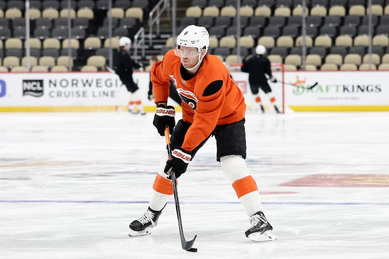 Flyers defenseman Cam York has helped his team gain a 2-0 series lead over the Penguins.