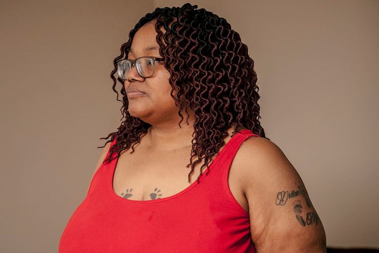 Tamika Capone at her home in Jonesboro, Ark.