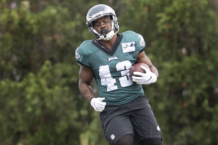 Apparently Darren Sproles was reinjured during this practice.