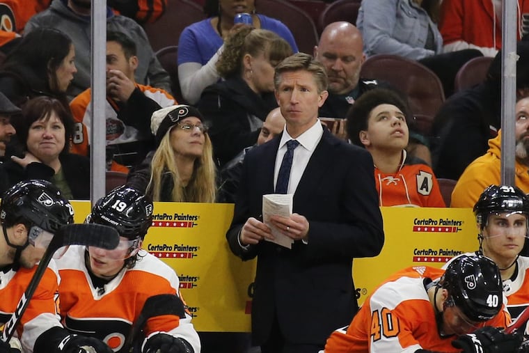 Flyers coach Dave Hakstol downplayed Tuesday’s 5-4 loss to the lowly Islanders, who had dropped 16 of their previous 19 games.