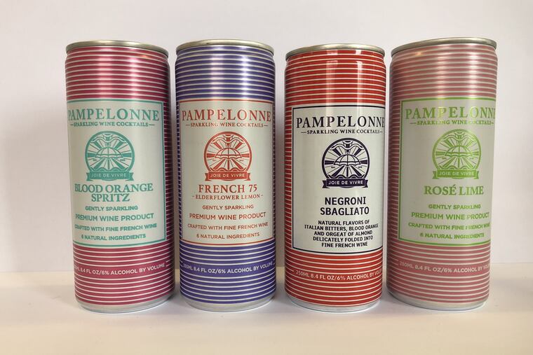 Pampelonne sparkling wine cocktails.