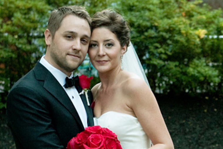 Sarah Moore and Jon Nehlsen were married November 13, 2010 in Philadelphia. (DollFace Studio)