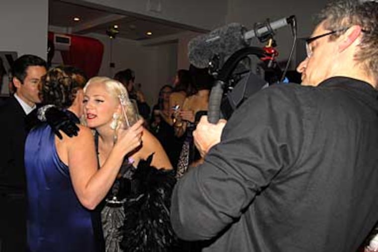 Jessica Beers got the full paparazzi treatment, including a magazine cover, for her 30th birthday. (Credit: Paparazziphilly.com )