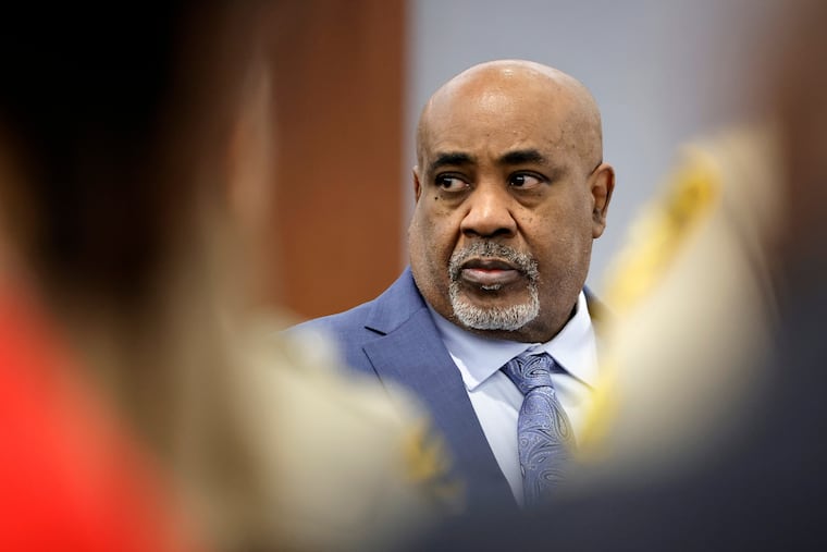 Duane Davis appears in court during his murder trial, related to the 1996 killing of rapper Tupac Shakur, at Clark County District Court Regional Justice Center in Las Vegas, Monday, Aug. 17, 2026.