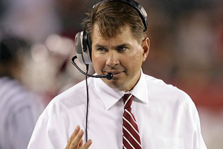 Temple coach Al Golden has had to deal with a raft of injuries this week. (Yong Kim/Staff file photo)