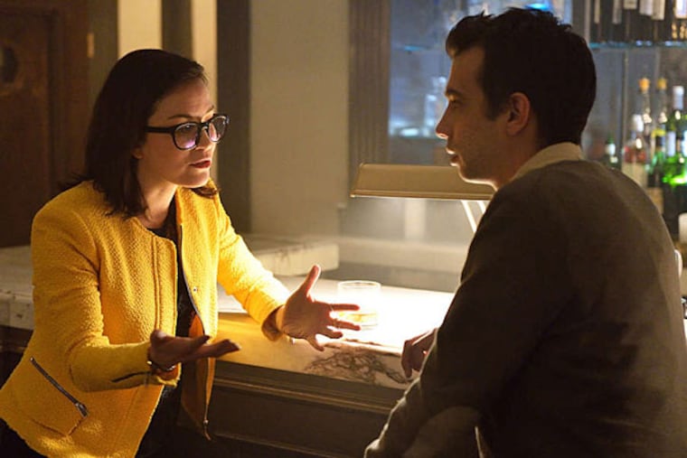 In "Man Seeking Woman," Britt Lower sets up her brother, Jay Baruchel, on a blind date. (MICHAEL GIBSON / FXX)