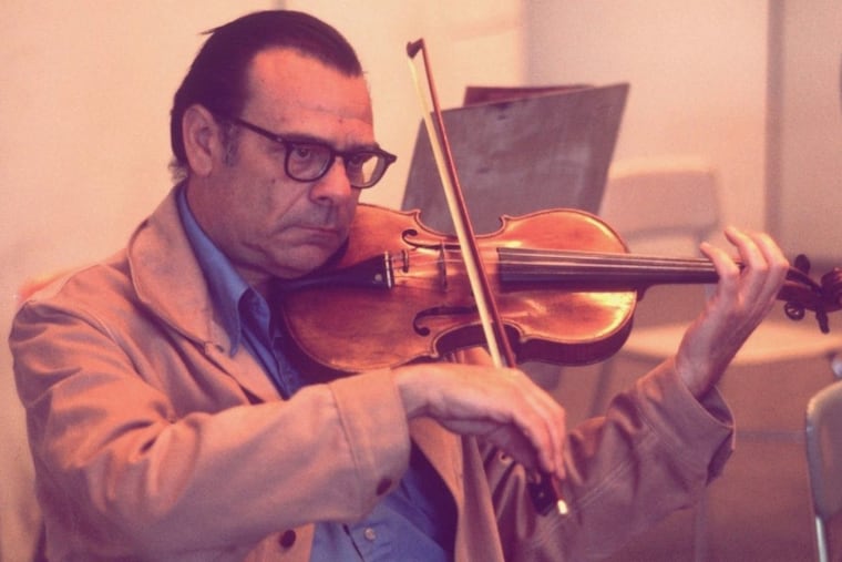 George Dreyfus, a member of the Philadelphia Orchestra for nearly 50 years.