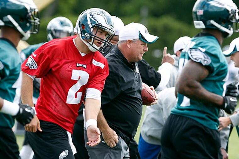 There is no coach in the NFL trying to do more in less time than Chip Kelly of the Eagles. (David Maialetti/Staff Photographer)