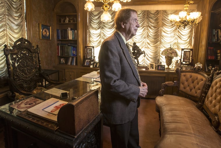 Dr. Jerome Check, in the office of his Melrose Park infertility clinic, talks about his struggle to test the abortion pill as a palliative therapy for lung cancer.