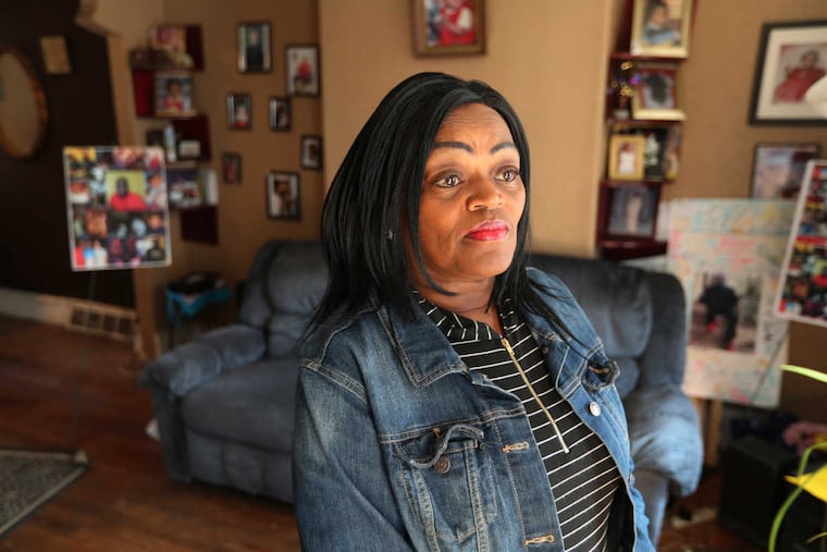 Yullio Robbins is the mother of murder victim James Walke, Wednesday November 16, 2016.