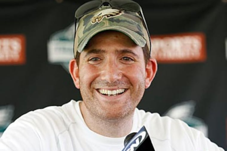 "You have to stick to your beliefs on how they play," Howie Roseman said of scouting draft picks. (Yong Kim/Staff file photo)