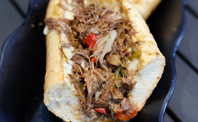 The oxtail cheesesteak from the Taste Cheesesteak Bar in Center City on Friday, June 14, 2024.