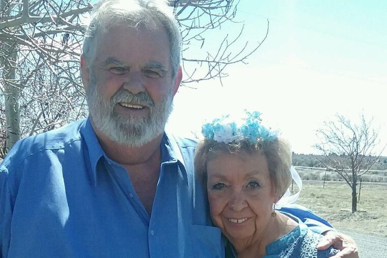 From the wedding of Carole Flynn and Brad Anderson. Brad and Carole #submittedImage