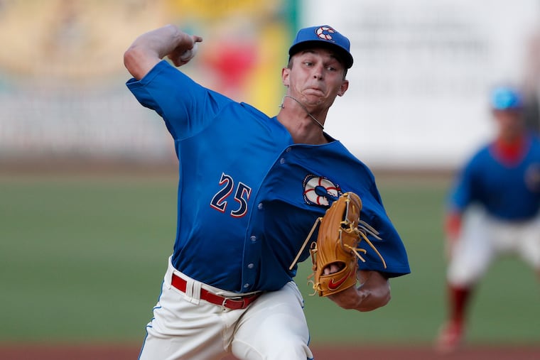 Phillies top pitching prospect Mick Abel "could really be special," says a scout.