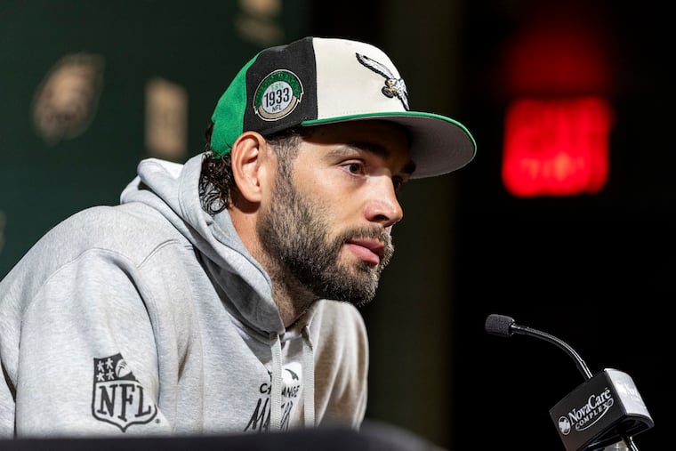 Eagles tight end Dallas Goedert was inactive for Sunday’s 20-17 victory over the Chiefs.