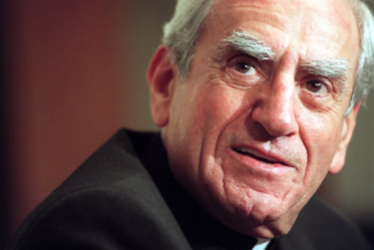 A witness testified Thursday that Cardinal Anthony Bevilacqua broke civil and church laws when he ordered aides to shred a list of priests suspected of molesting children. (File Photo)