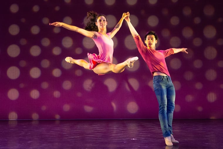 In Pennsylvania Ballet's Suspended in Time: Mayara Pineiro and Zecheng Liang
.
