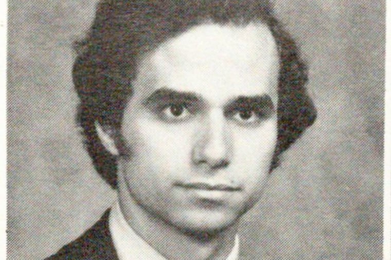 Robert F. Prevost who was just named the Catholic Church's next Pope, Leo XIV, pictured in his Villanova University Class of 1977 yearbook.