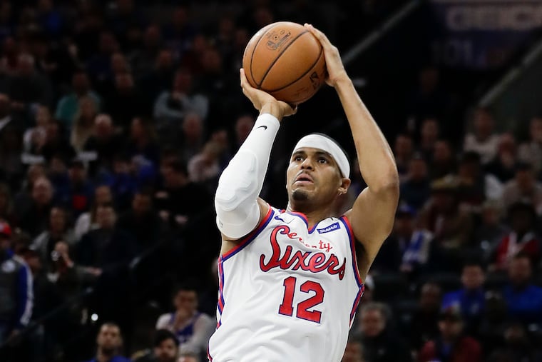 Sixers forward Tobias Harris is second on the team in scoring at 19.1 points per game.