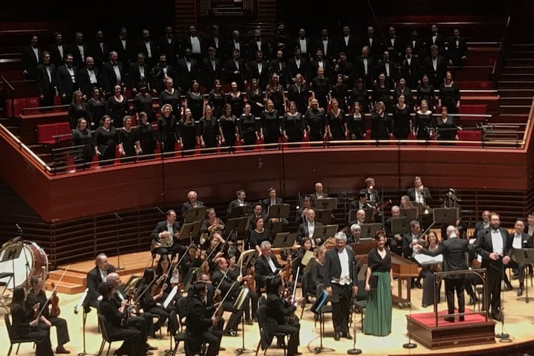 The Philadelphia Orchestra performance of The Seasons with tenor Werner Gura, soprano Regula Muhlemann and bass Matthew Rose, Yannick Nezet-Seguin conducting