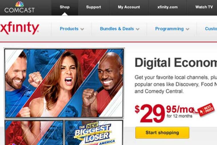 Much of Comcast's advertising has been to promote a better image for its Xfinity brand.