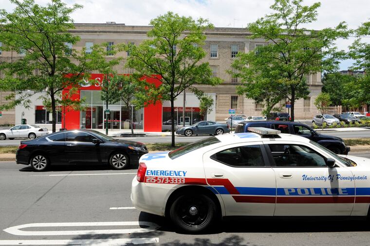 Santander Bank at 38th & Chestnut Streets. TOM GRALISH / Staff Photographer