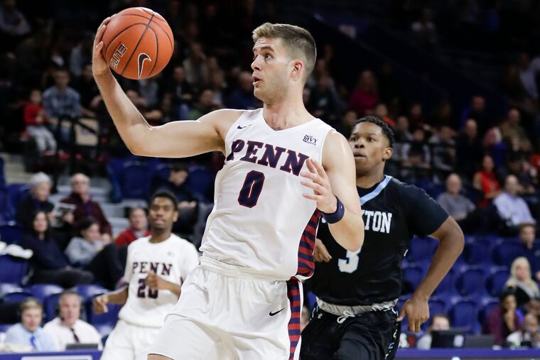 Penn forward Max Rothschild has missed the Quakers' last three games because of a back injury.