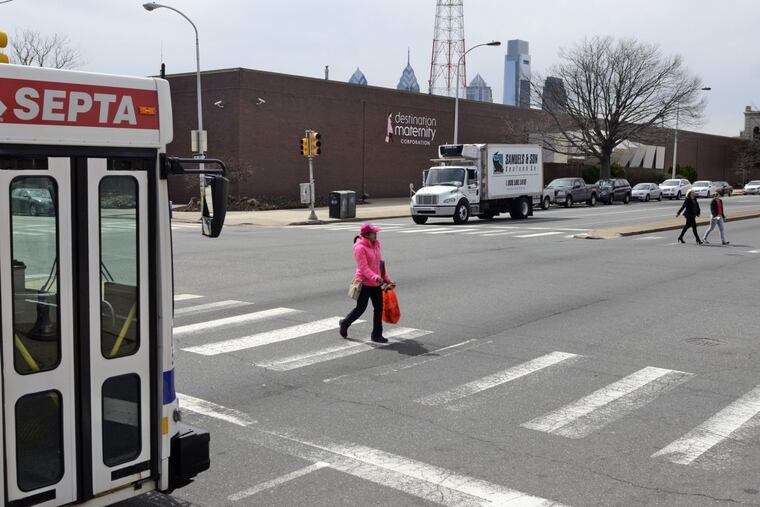 Destination Maternity Corp.’s former headquarters at Fifth and Spring Garden Streets.