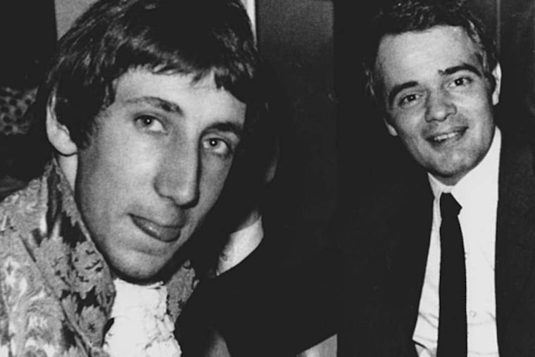 "Lambert & Stamp": Pete Townshend, leader of The Who, with Kit Lambert. (TOM WRIGHT)